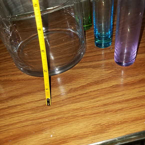 Set of 6+Shot Glasses Multicolored New - Picture 10 of 11